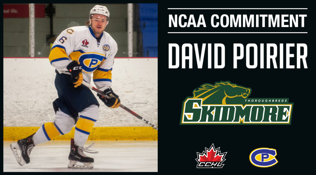 Commitment Alert Canadians David Poirier set to join NCAA Skidmore